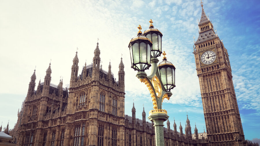 Big Ben and House of Parliament in London