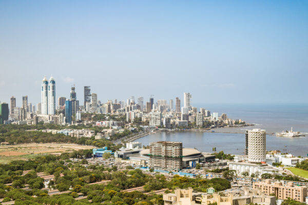 Mumbai city skyline