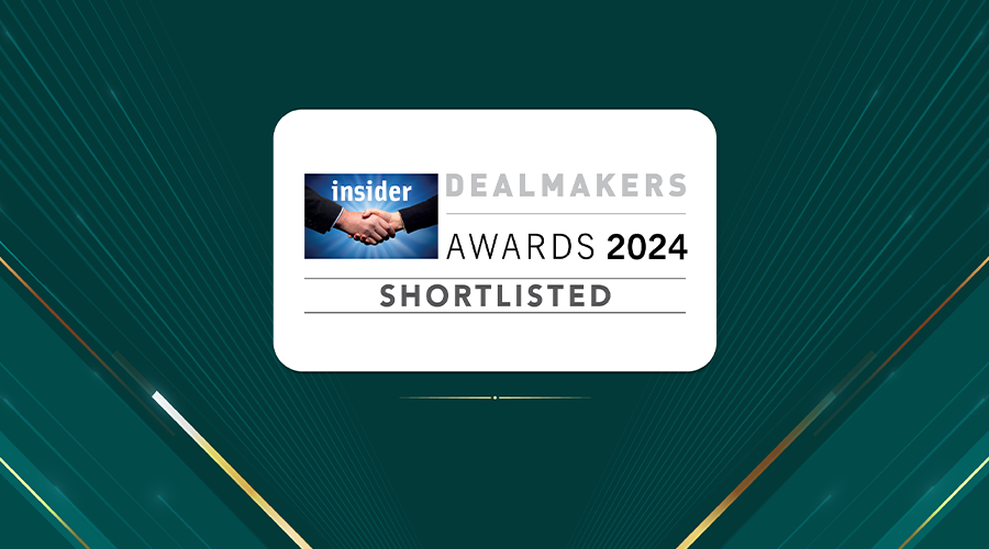 Image of the Central and East Dealmakers award