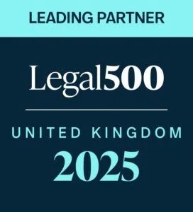 Legal 500 2025 – Leading Partner