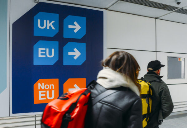 Picture of the UK border airport